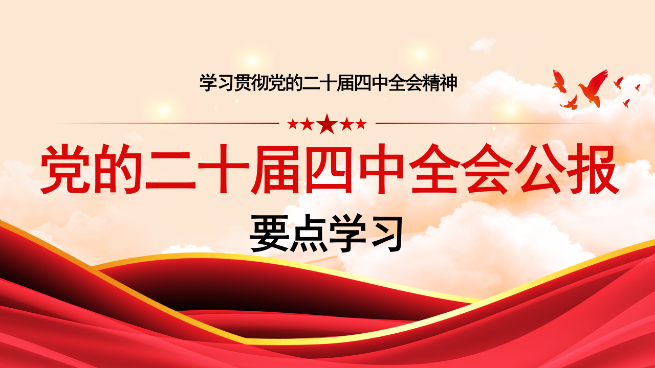 学习贯彻党的二十届四中全会精神PPT_第1页